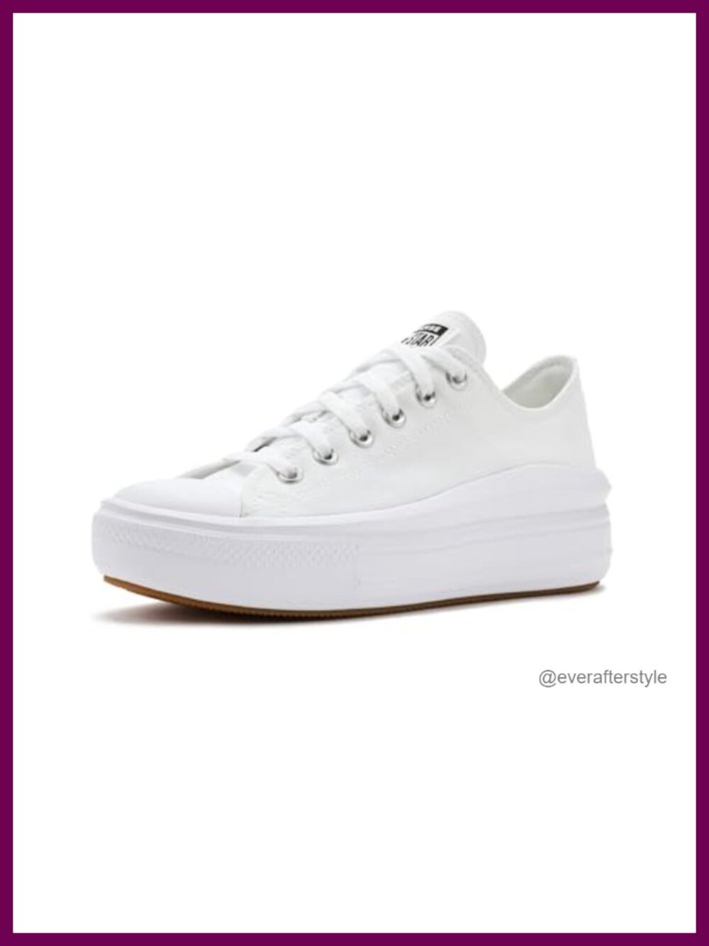 Platform Low Top Sneakers Canvas Lace Up Casual Shoes